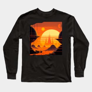 Dune Synthwave Long Sleeve T-Shirt